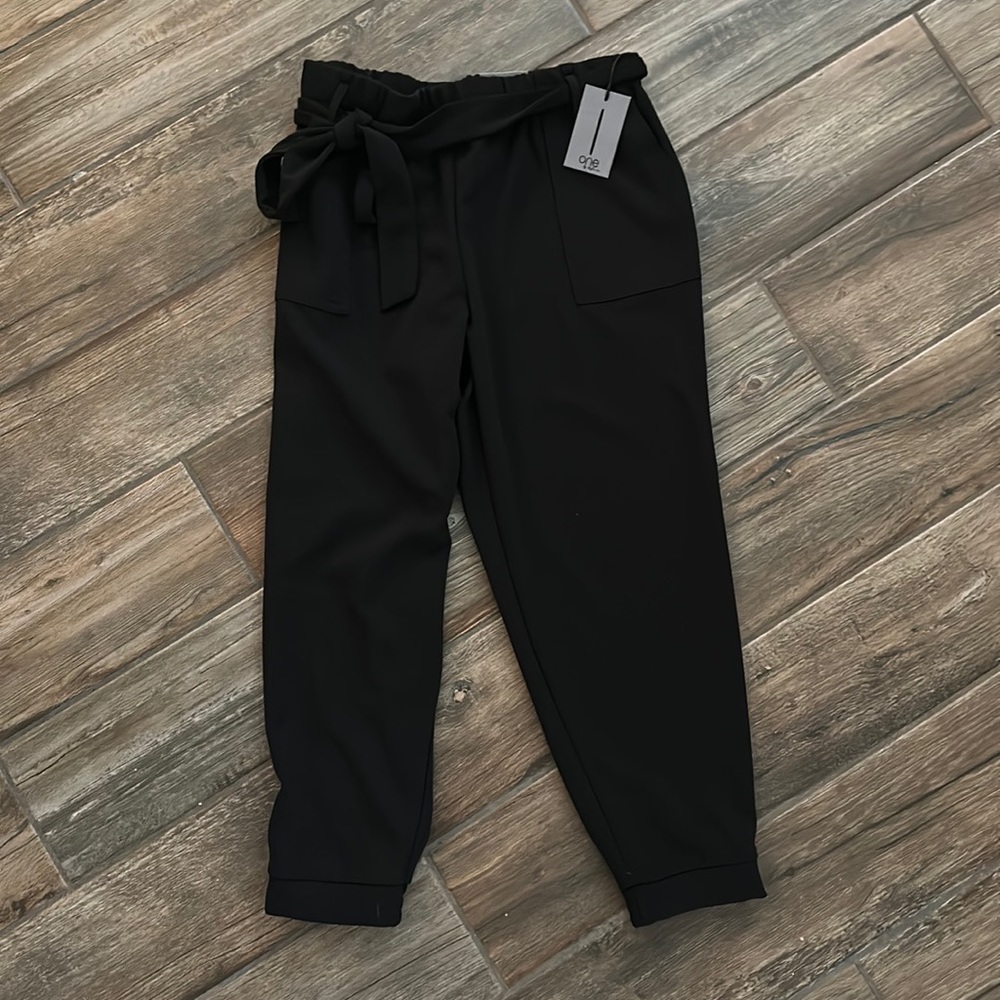 Never worn with tags black pants